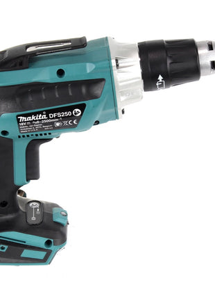 Makita DFS 250 ZJ Akku Trockenbauschrauber 18 V Brushless + Makpac - ohne Akku, ohne Ladegerät - Toolbrothers