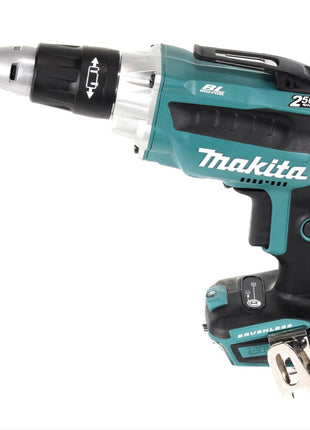 Makita DFS 250 RA1J Akku Trockenbauschrauber 18 V Brushless + 1x Akku 2,0 Ah + Ladegerät + Makpac - Toolbrothers