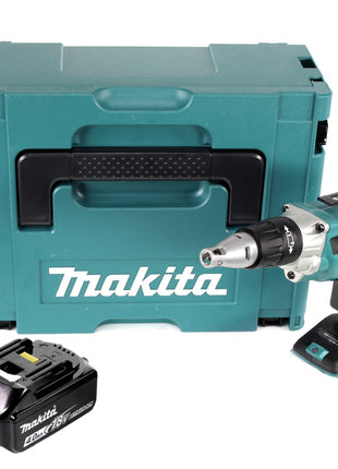 Makita DFS 250 M1J Akku Trockenbauschrauber 18 V Brushless + 1x Akku 4,0 Ah + Makpac - ohne Ladegerät - Toolbrothers