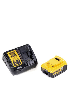 DeWalt DCS 355 M1 Akku Oszillierer Multitool 18 V Brushless + 1x Akku 4,0 Ah + Ladegerät + 29 tlg. Zubehör + TSTAK - Toolbrothers