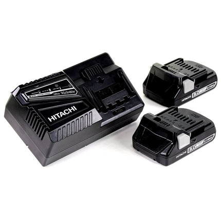 Hitachi NT 1850 DBSL 18 V Brushless Akku Brad Stift-Nagler im HSC IV + 2x BSL 1830 + UC 18 YFSL Ladegerät - Toolbrothers