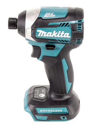 Makita DTD 154 SF1J-R Clé à choc sans fil 18V 1/4'' 175Nm Brushless + 1x batterie 3,0 Ah + chargeur + RHINO