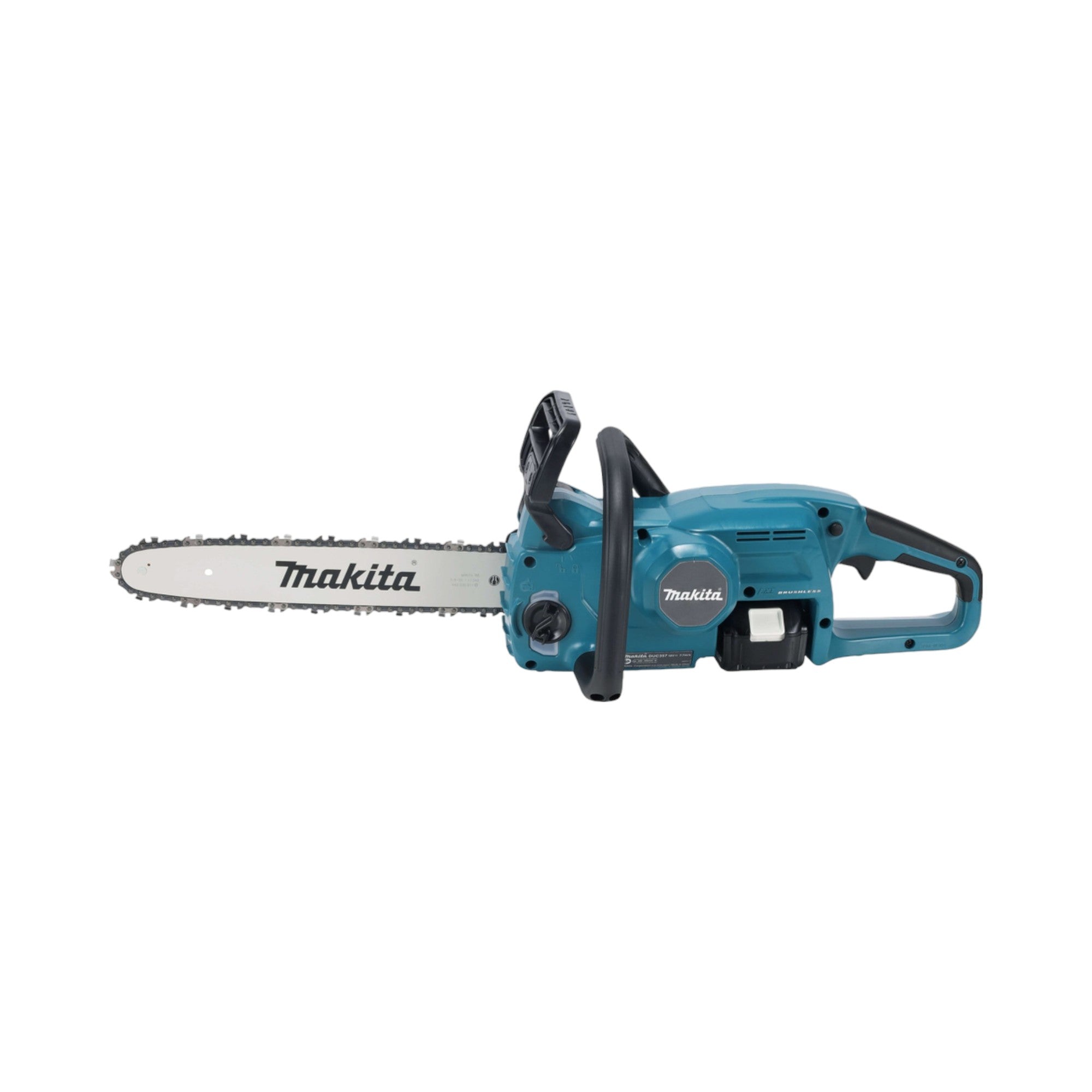 Makita DUC 357 RF2X3 Akku Kettensaege 18 V 35 cm Brushless 2x Akku 3 0 Ah Ladegeraet 1 - toolbrothers