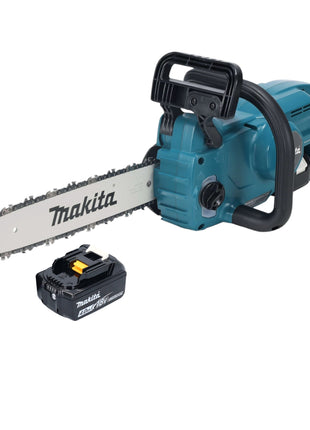 Motosierra a batería Makita DUC 357 MX3 18 V 35 cm sin escobillas + 1x batería 4,0 Ah - sin cargador