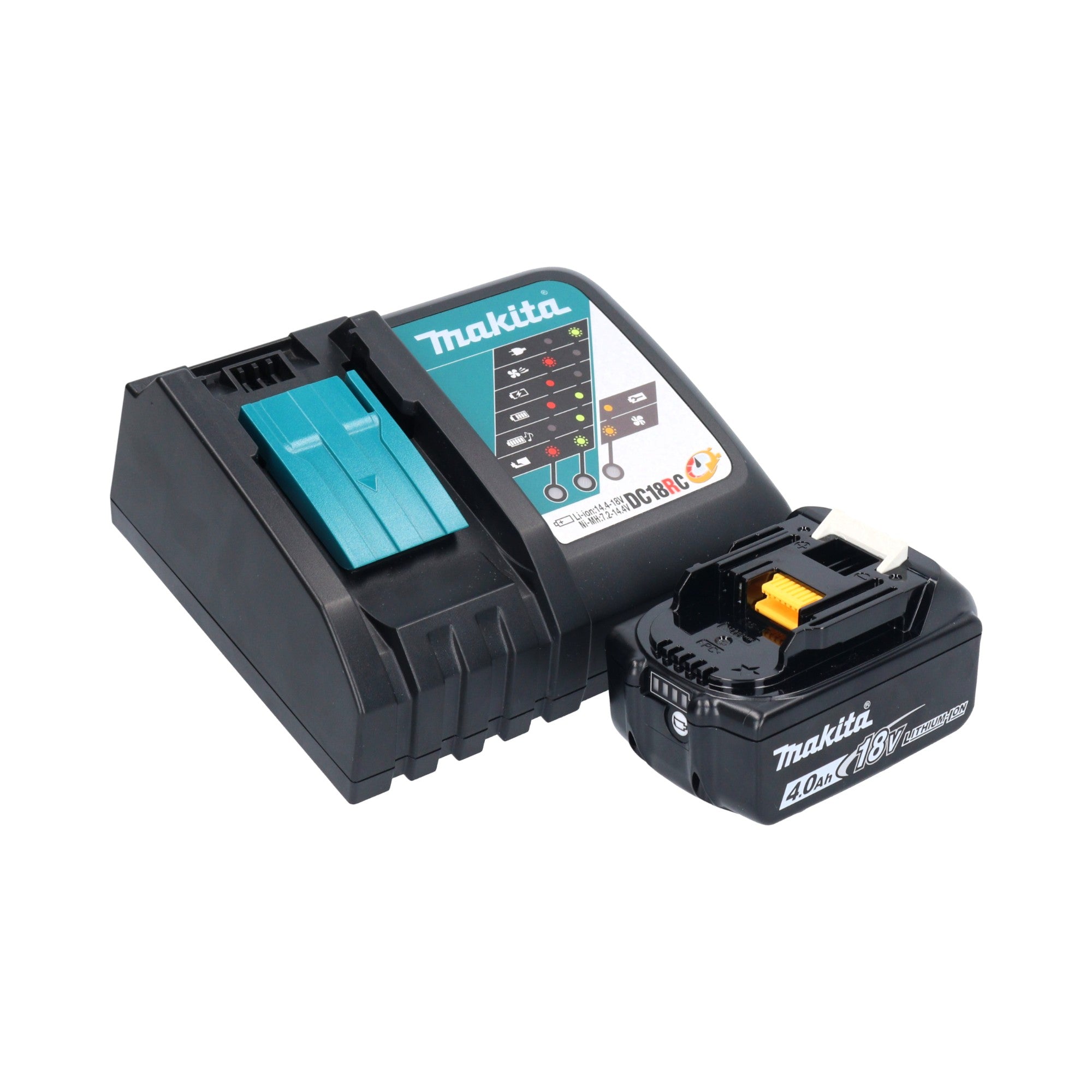 Makita DUC 357 RMX3 Akku Kettensaege 18 V 35 cm Brushless 1x Akku 4 0 Ah Ladegeraet 2 - toolbrothers