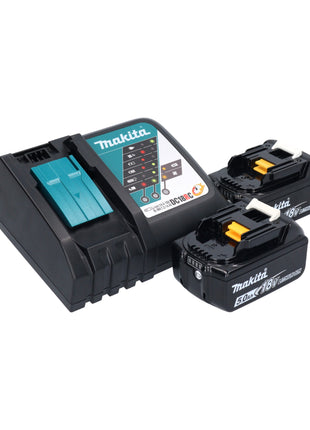 Makita DUC 357 RT2X3 18 V 35 cm Coupe-bordures sans balais + 2x Batterie 5,0 Ah + chargeur