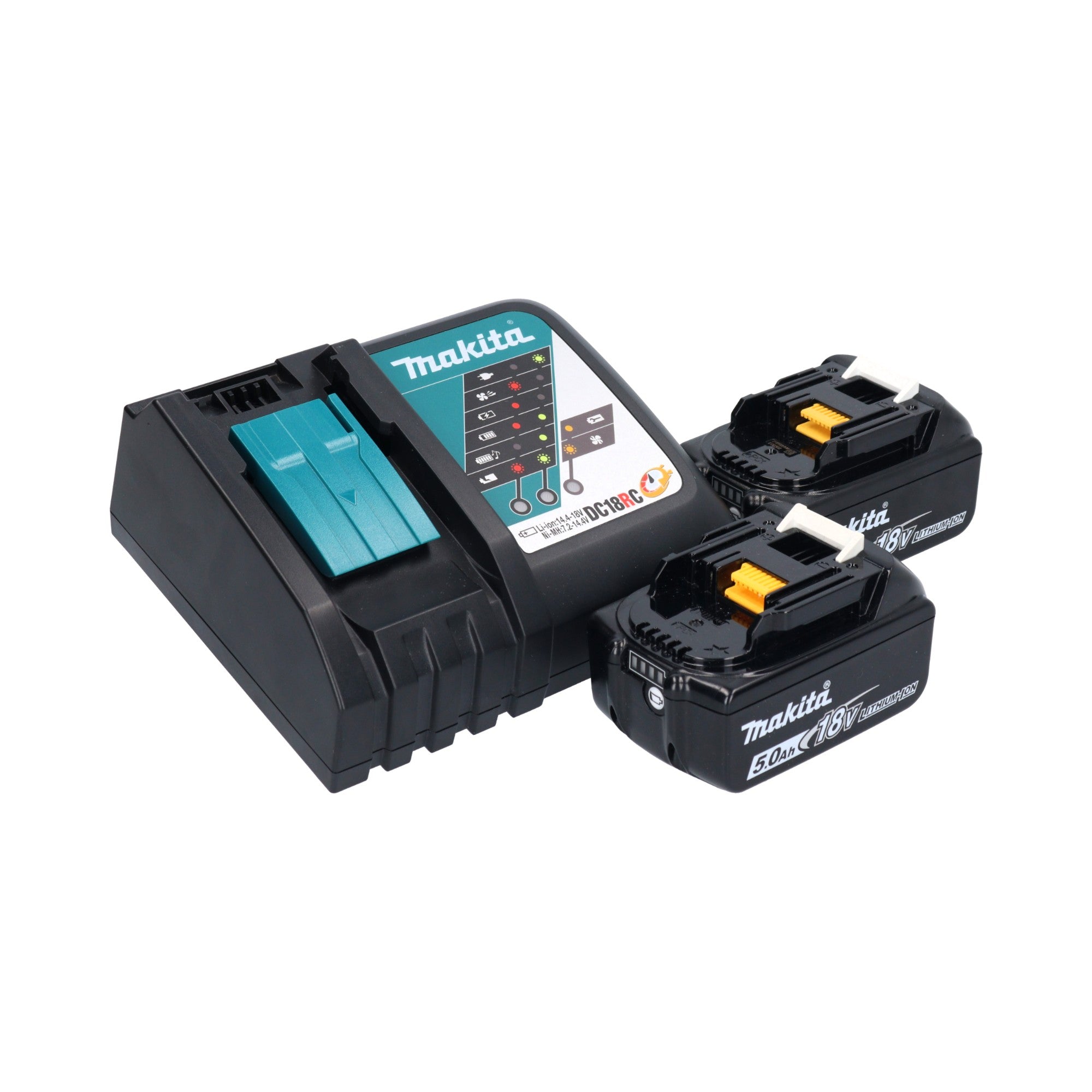 Makita DUC 357 RT2X3 Akku Kettensaege 18 V 35 cm Brushless 2x Akku 5 0 Ah Ladegeraet 2 - toolbrothers