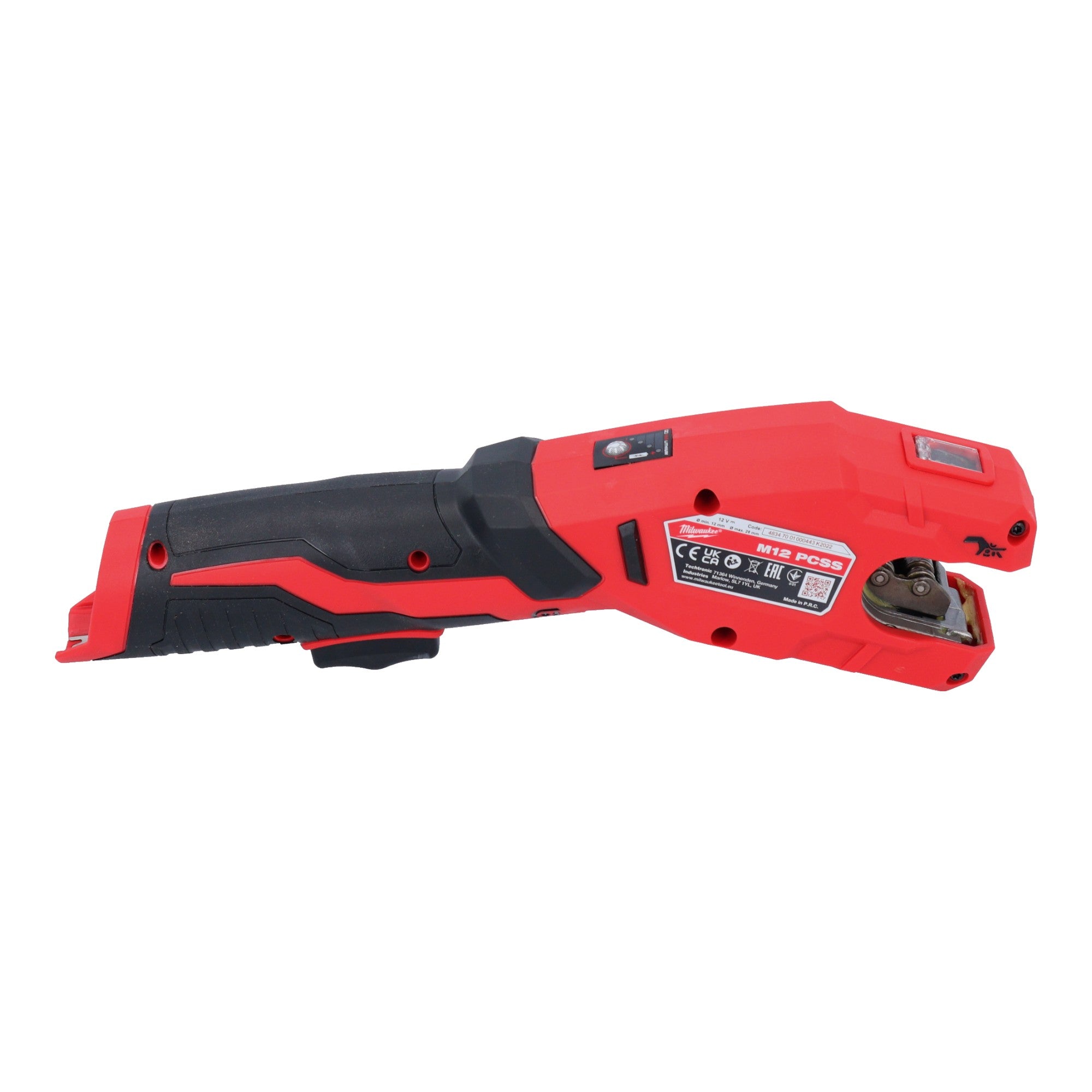 Milwaukee M12 PCSS 602C Akku Edelstahl Rohrabschneider 12 V 12 28 mm 2x Akku 6 0 Ah Ladegeraet Koffer 4 - toolbrothers