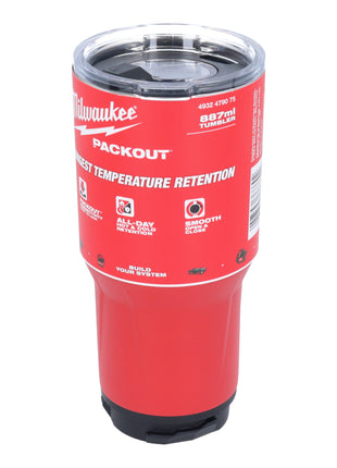 Milwaukee PACKOUT Thermobecher 887 ml Rot 1 Stk. ( 4932479075 )