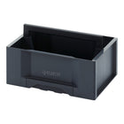 AUER Toolbox Basic mallette à outils 400 x 300 x 230 mm gris ( TB W 4316 F1 ) ouverte avec poignée de maintien