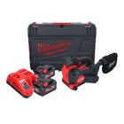 Ponceuse à bande sans fil Milwaukee M18 FBTS75-552X 18 V 75 x 457 mm sans balais + 2x batterie 5,5 Ah + chargeur + boîtier HD