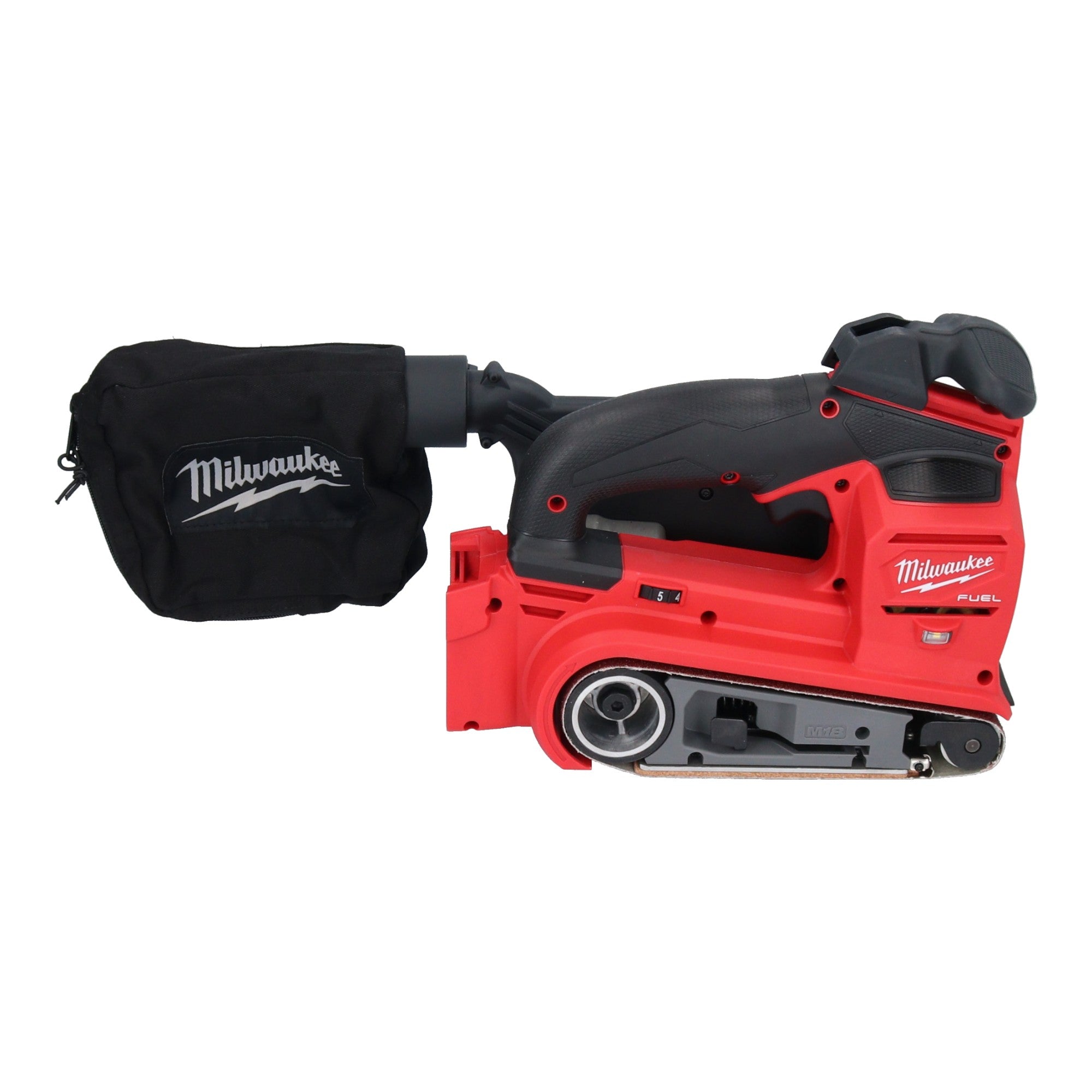 Milwaukee M18 FBTS75 552X Akku Bandschleifer 18 V 75 x 457 mm Brushless 2x Akku 5 5 Ah Ladegeraet HD Box 4 - toolbrothers