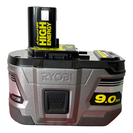 Ryobi RC18150-190 Kit de démarrage 18 V ONE+ 1 batterie Lithium+ haute énergie 9,0 Ah + chargeur rapide (5133004421)