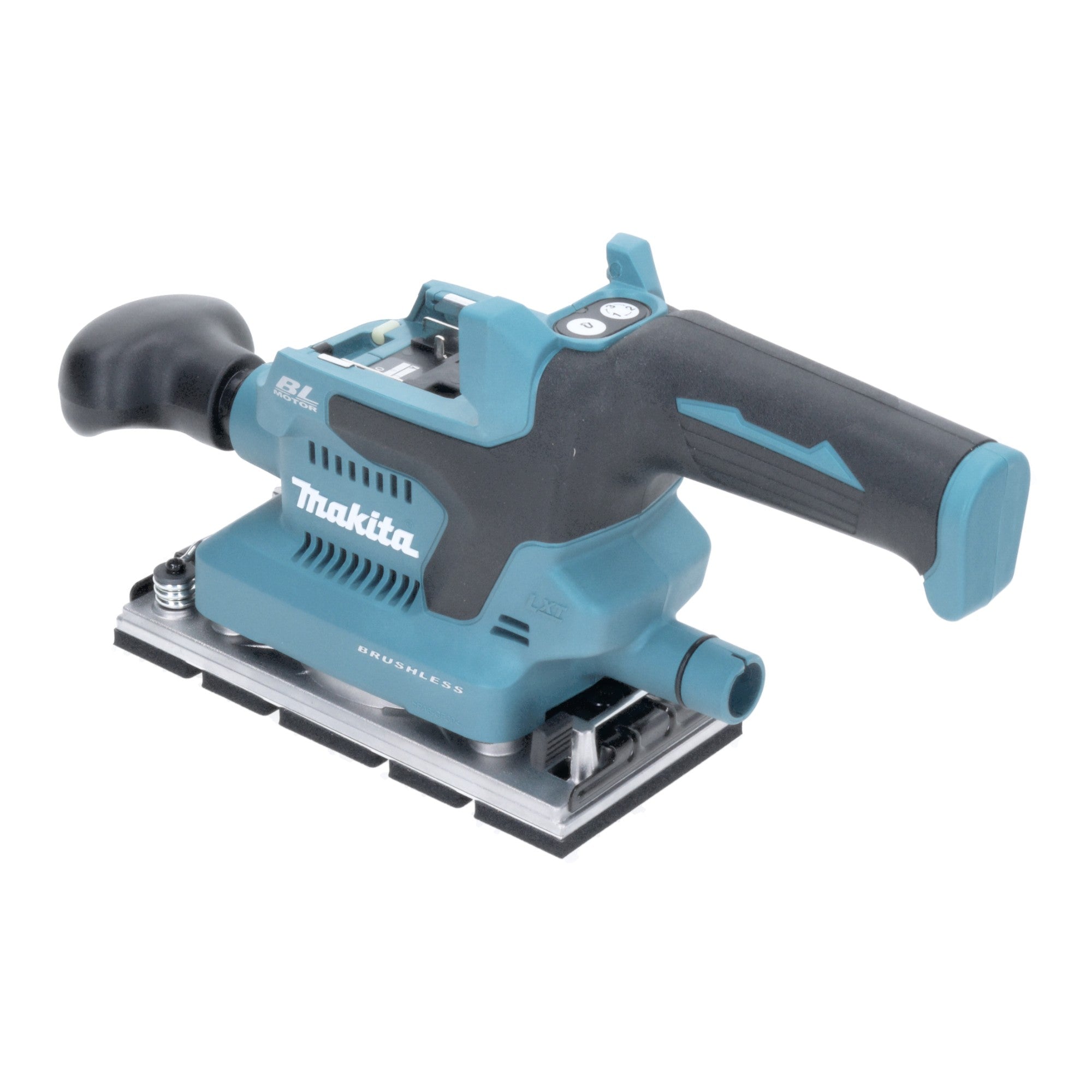Makita DBO 380 Z Akku Schwingschleifer 18 V 93 x 185 mm Brushless Solo ohne Akku ohne Ladegeraet 3 - toolbrothers