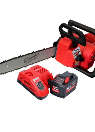 Tronçonneuse à batterie Milwaukee M18 FCHS-121 18 V 40 cm sans balais (4933464223) + 1x batterie 12,0 Ah + chargeur