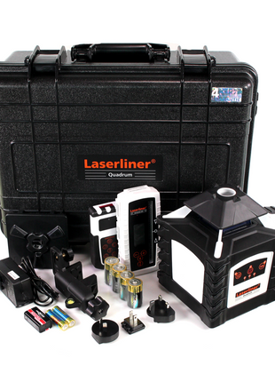 Laserliner Quadrum 410S roter Rotationslaser ( 053.00.07A ) - Toolbrothers