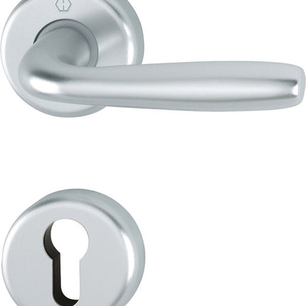 HOPPE Garniture à rosette Maribor 1766 / 17KV/17KVS aluminium F1 ( 3000203145 )