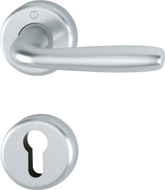 HOPPE Garniture à rosette Maribor 1766 / 17KV/17KVS aluminium F1 ( 3000203145 )