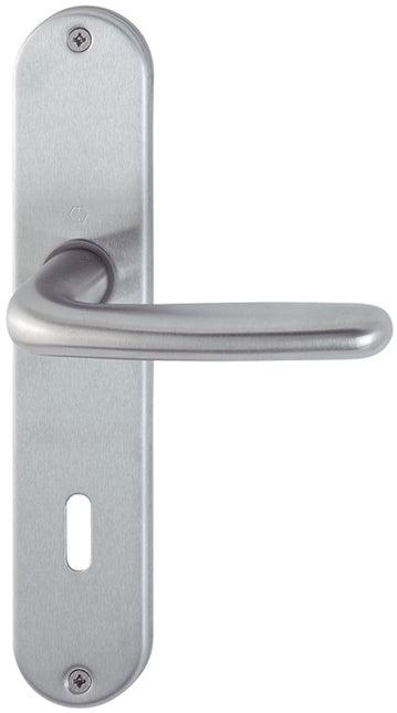 HOPPE Garniture à plaque longue Cardiff E1850Z/302 Acier inoxydable F69 ( 3000252428 )