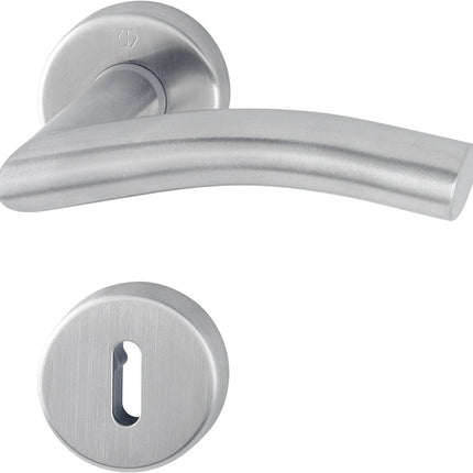 HOPPE Garniture à rosette Anvers E1402Z/42KV/42KVS Acier inoxydable F69 ( 3000252905 )