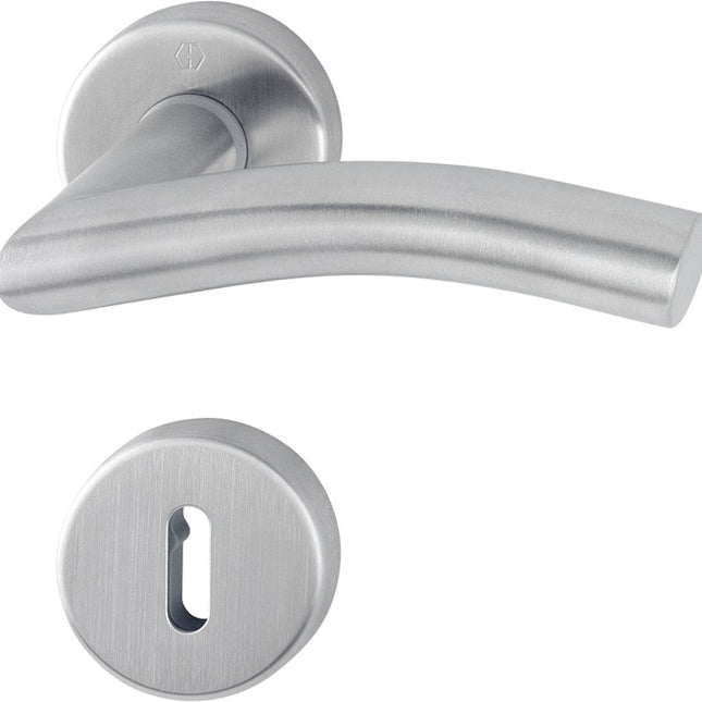 HOPPE Garniture à rosette Anvers E1402Z/42KV/42KVS Acier inoxydable F69 ( 3000252905 )