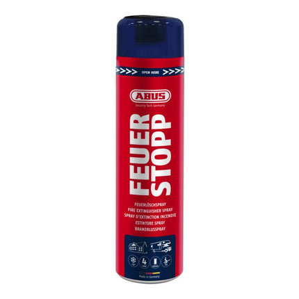ABUS Spray d'extinction Feu stop FS625 FS625 625 ml avec pression permanente ( 3000280202 )