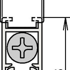 ATHMER Joint de porte double(R) M-12/35 1-392 1 côté longueur 708 mm ( 3327023064 )