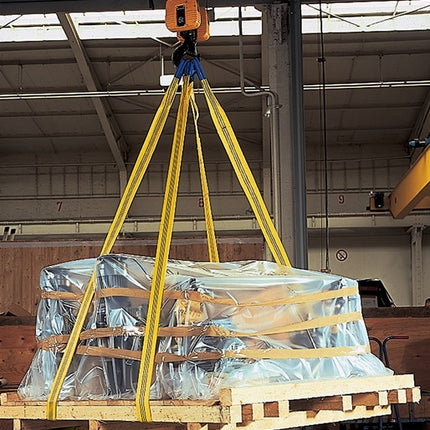 DOLEZYCH Élingue plate DIN EN 1492-1 longueur 5 m jaune ( 4000365432 )