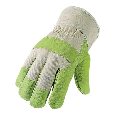 ASATEX guantes de cuero artificial talla 10.5 verde/natural (4000371000)