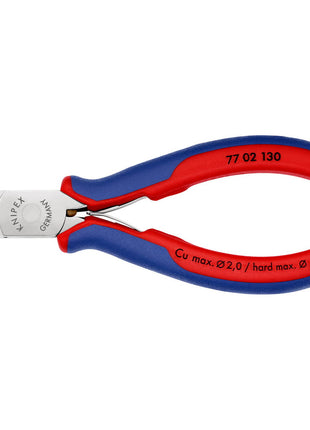 KNIPEX Pince coupante latérale électronique  longueur 130 mm forme 0 ( 4000794259 )