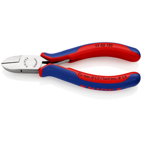 KNIPEX Pince coupante latérale électronique  longueur 130 mm forme 0 ( 4000794259 )