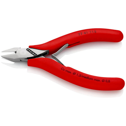 KNIPEX pince coupante latérale pour l'électronique longueur 115 mm forme 2 ( 4000810487 )