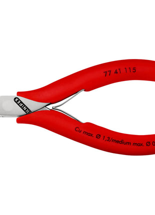 KNIPEX pince coupante latérale pour l'électronique longueur 115 mm forme 2 ( 4000810487 )