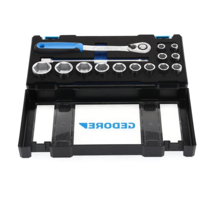 GEDORE Jeu de clés à douille 19 DMU-20 15 pièces 1/2 po. ( 4000820533 )