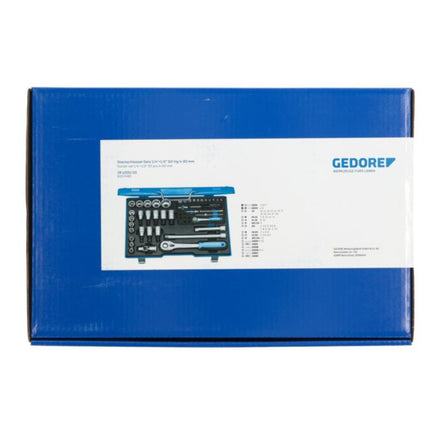 GEDORE Jeu de clés à douille 19 V20U-10 50 pièces 1/4 + 1/2 po. ( 4000820550 )