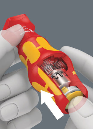 WERA Poignée 827 T i Kraftform Turbo pour lames interchangeables WERA VDE ( 4000828023 )