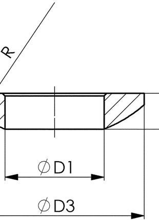 AMF Rondelle sphérique DIN 6319C pour vis M20 ( 4000833461 )