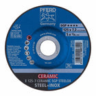 PFERD Disque à ébarber CERAMIC SGP STEELOX D125xS7mm ( 4000843237 )