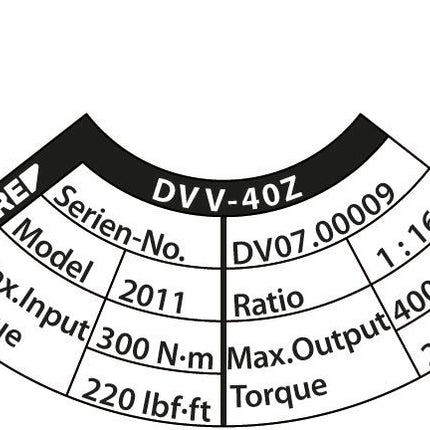 GEDORE Multiplicateur de couple DVV-40Z 4000 Nm 1 po. ( 4000881692 )