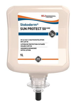 SC JOHNSON PROFESSIONAL UV Hautschutzcreme Stokoderm Sun Protect 50 PURE 1 l 4707020148  1 - toolbrothers