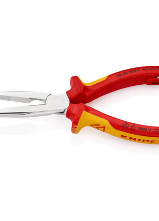 KNIPEX Alicates de punta fina longitud 200 mm forma 2 (8000272769)