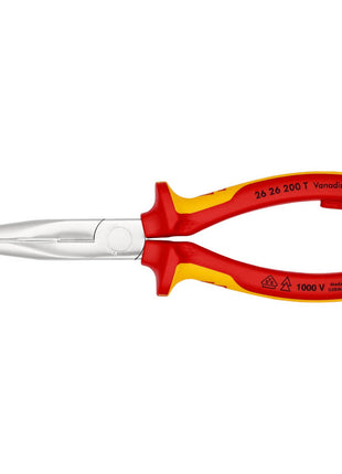 KNIPEX Alicates de punta fina longitud 200 mm forma 2 (8000272769)