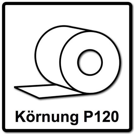 Festool Granat Abrasifs en rouleau 115x25m P120 GR (201107)