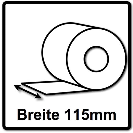 Festool Granat Abrasifs en rouleau 115x25m P120 GR (201107)