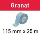 Festool Granat Abrasifs en rouleau 115x25m P220 GR (201110)
