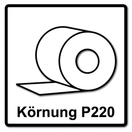 Festool Granat Abrasifs en rouleau 115x25m P220 GR (201110)