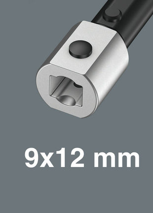 Clé dynamométrique WERA Click-Torque X 1 2,5 - 25 Nm ( 8000377296 )