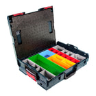 Bosch L-Boxx Sortimo Box 102 System Werkzeugkoffer Größe 1 mit Insert Set 13 tlg.( 1600A001S2 ) - Toolbrothers