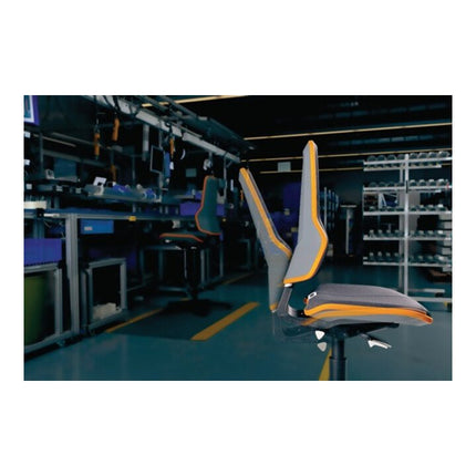 BIMOS Chaise d’atelier pivotante Neon rouleaux ( 9000454276 )