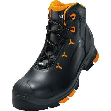 Bottes de sécurité uvex uvex 2 47 cheville haute cuir noir/orange (9199106211)